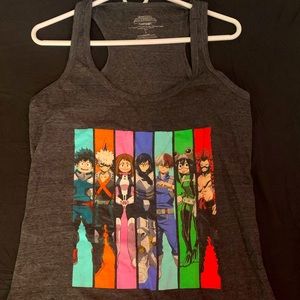 My hero academia tank top
